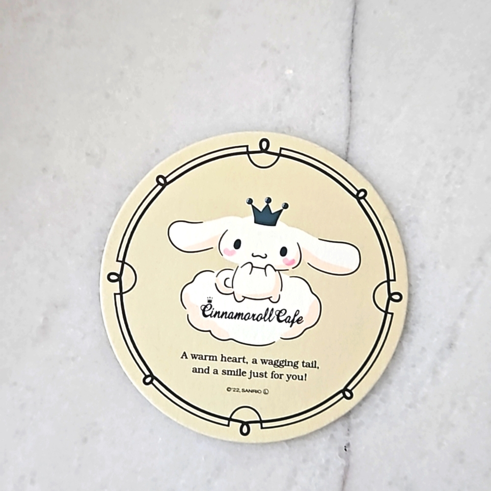 Cinnamaroll Cafe Coaster - Sanrio